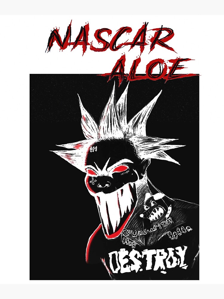"nascar aloe" Poster for Sale by Starboydz Redbubble