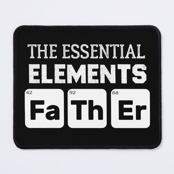 Item preview, Father The Essential Elements - fathers day chemistry Science Dad designed and sold by Raiko-art.