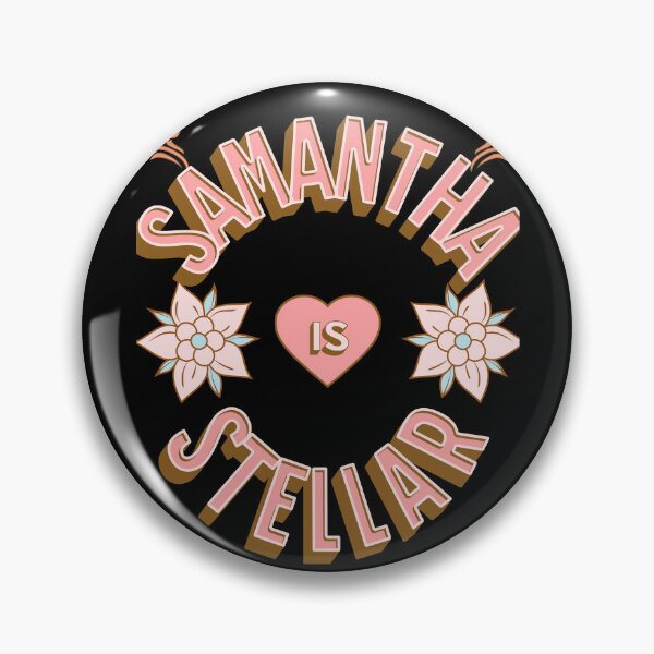 Item preview, Samantha is Stellar - First Names - Birthday Gifts - Alliteration Fans designed and sold by epicthoughts.