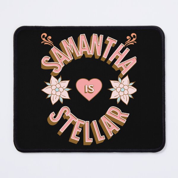 Item preview, Samantha is Stellar - First Names - Birthday Gifts - Alliteration Fans designed and sold by epicthoughts.