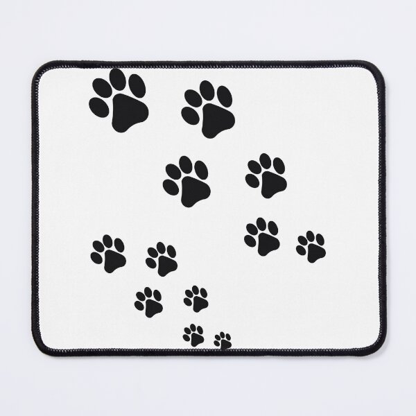 Item preview, Dog paw prints Dalmatian look black and white designed and sold by KeepItSimple089.