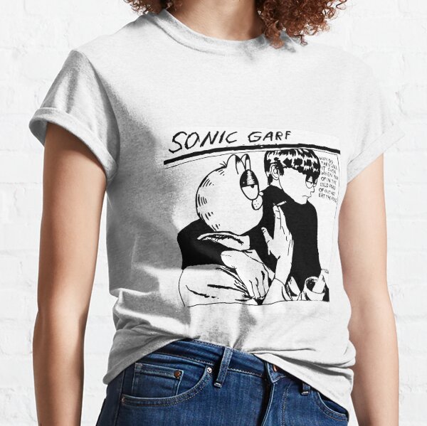 Sonic Youth Garfiled Camiseta clásica