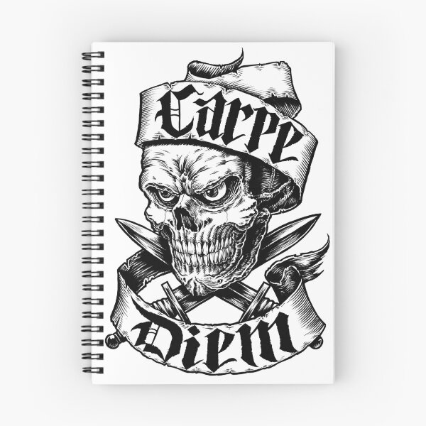 Item preview, Carpe Diem Skull with Daggers designed and sold by cias.