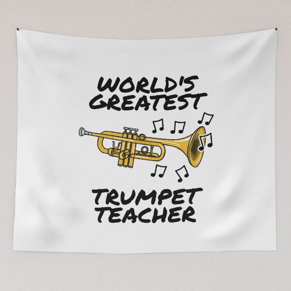 Item preview, World's Greatest Trumpet Teacher Trumpeter Brass Musician designed and sold by doodlerob.