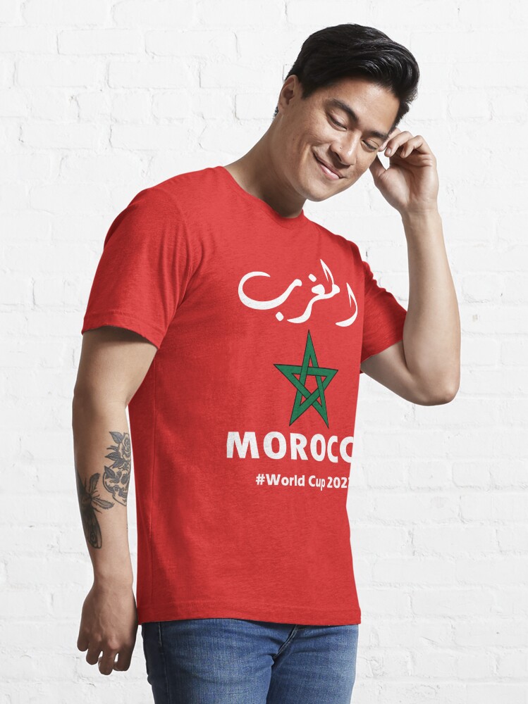 Discover morocco flag, moroccan flag morocco world cup 2022 Essential T-Shirts