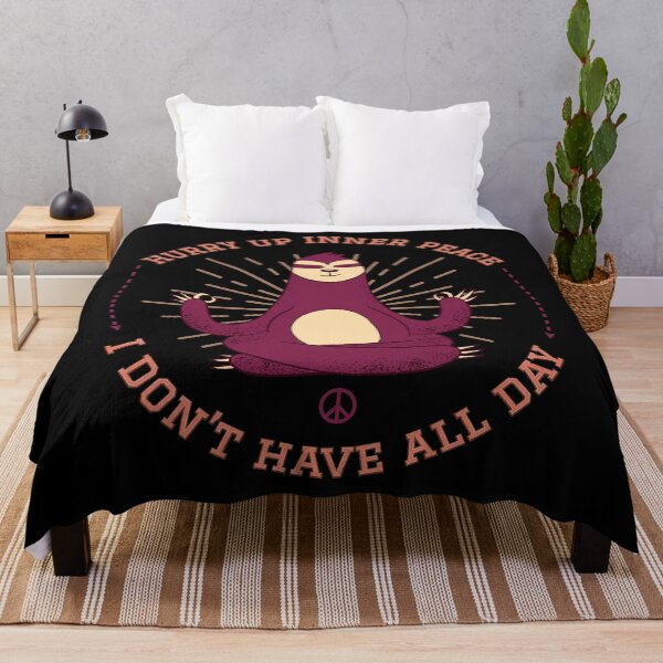 Item preview, Hurry Up Inner Peace designed and sold by artado.