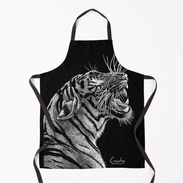 Item preview, Roaring Tiger Scratchboard Art designed and sold by StevenCrawley.