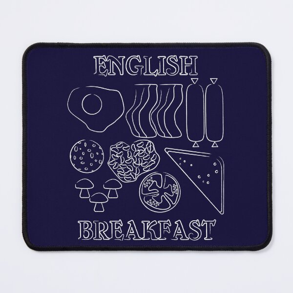 Item preview, English Breakfast in White designed and sold by KDNK.
