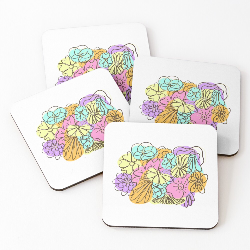 Item preview, Coasters (Set of 4) designed and sold by Meifae.
