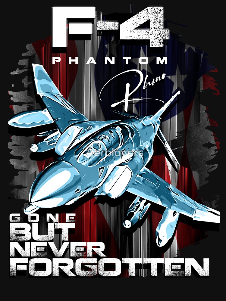 Mcdonnell F 4 Phantom Nicknamed Rhino Gone But Never Forgotten T Shirt