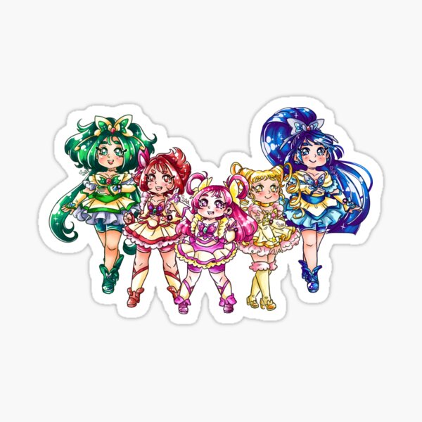 Yes! PreCure 5 GoGo! sticker sheets · ☆ Vulpixi Goodies