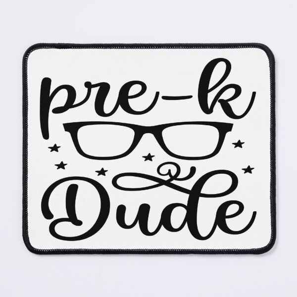 Item preview, pre-k dude-school quotes typography  designed and sold by thetypoguy.