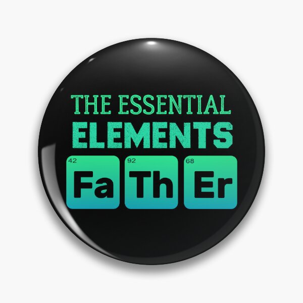 Item preview, Father The Essential Elements - fathers day chemistry Science Dad designed and sold by Raiko-art.