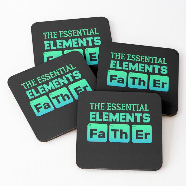 Item preview, Father The Essential Elements - fathers day chemistry Science Dad designed and sold by Raiko-art.