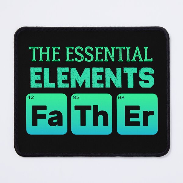 Item preview, Father The Essential Elements - fathers day chemistry Science Dad designed and sold by Raiko-art.