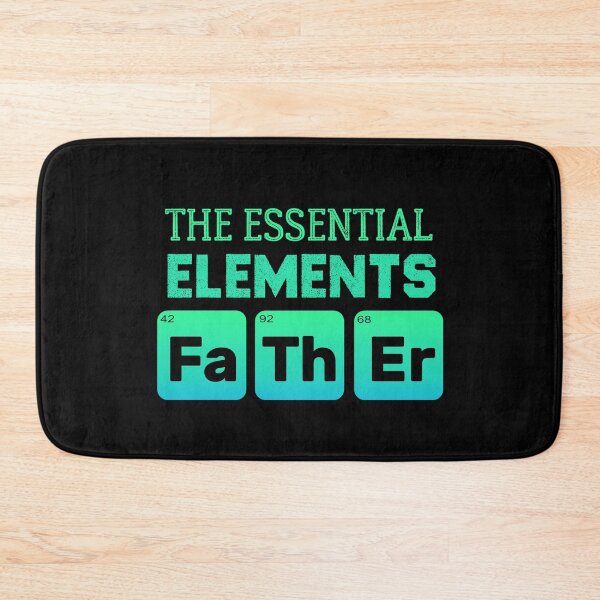 Item preview, Father The Essential Elements - fathers day chemistry Science Dad designed and sold by Raiko-art.