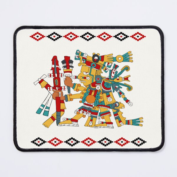 Item preview, Huitzilopochtli - Primary Aztec God of War Borgia Style Tee Shirt designed and sold by Aztectees.