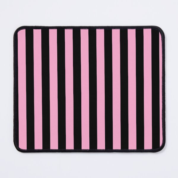 Item preview, Basic Vertical Stripes - Black & Pastel Pink designed and sold by TheFrostedDonut.