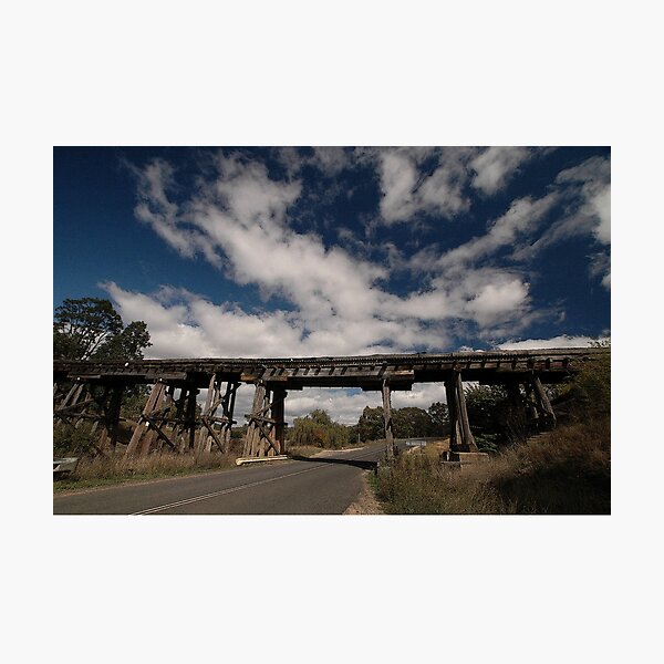 Item preview, Lue - Rail Bridge, Australia 2009 designed and sold by muz2142.