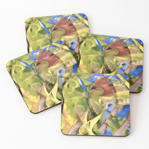 Item preview, Cheerful Forms by Franz Marc designed and sold by WonderweissStudio.