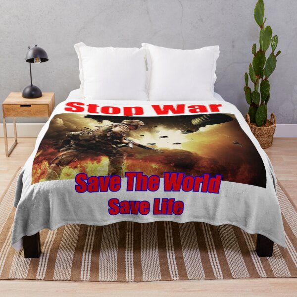 Item preview, Stop War, save the world, save life designed and sold by HdanRDesign.
