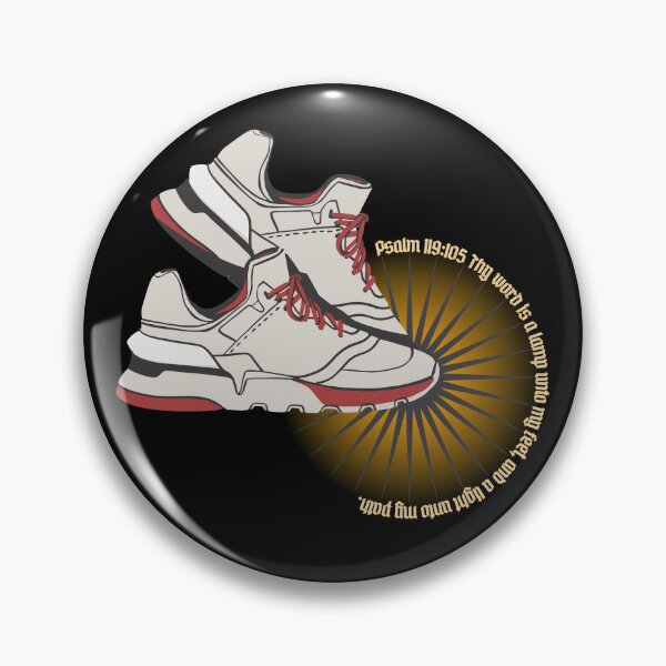Item preview, Psalm 119:105 Bible verse, vintage sneakers, Thy word is a lamp unto my feet, and a light unto my path designed and sold by Emily Roberts.