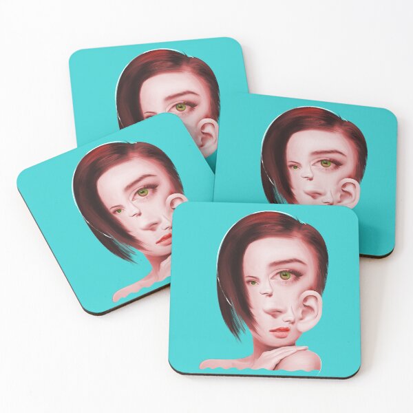 Item preview, Surreal Cubist Girl designed and sold by miskinkukla.