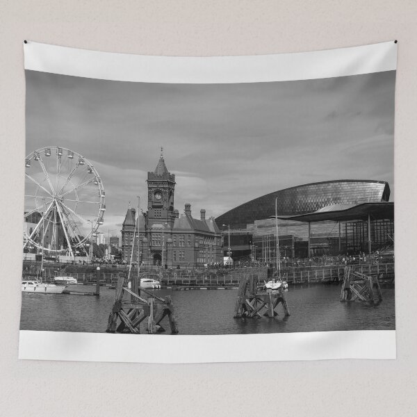 Item preview, Pierhead Building, Cardiff Bay Monochrome designed and sold by VnGphoto.