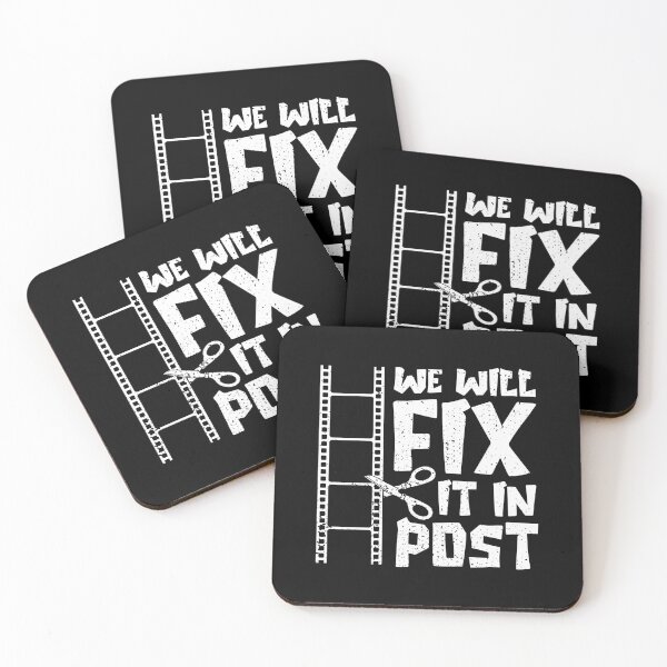 Item preview, We Fix It In Post Cutter Gift Video Editor Film Maker designed and sold by Lenny Stahl.