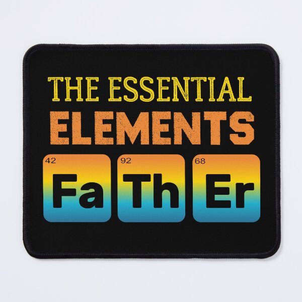 Item preview, Father The Essential Elements - fathers day chemistry Science Dad designed and sold by Raiko-art.