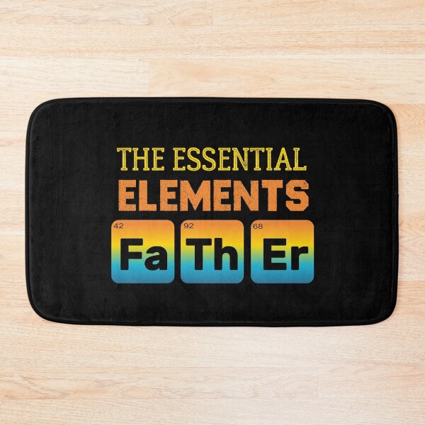 Item preview, Father The Essential Elements - fathers day chemistry Science Dad designed and sold by Raiko-art.