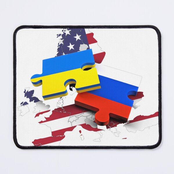 Item preview, Ukraine Flag and Rusia Flag and Usa Flag designed and sold by HdanRDesign.
