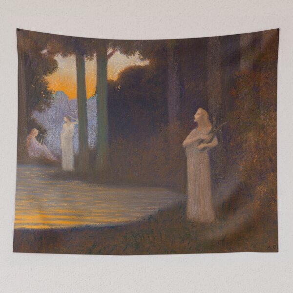 Item preview, Alphonse Osbert. Lyricism of the forest. 1883 designed and sold by likiska.