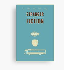Stranger Than Fiction poster Canvas Print