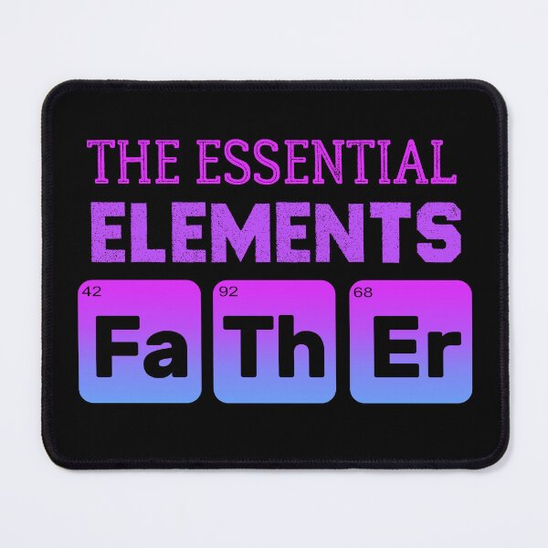 Item preview, Father The Essential Elements - father's day chemistry Science Dad designed and sold by Raiko-art.