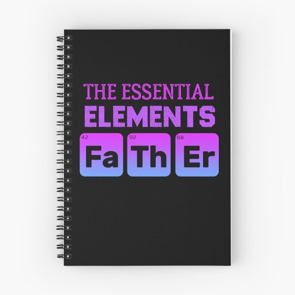 Item preview, Father The Essential Elements - father's day chemistry Science Dad designed and sold by Raiko-art.