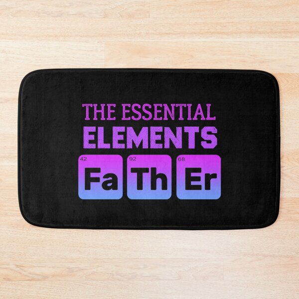 Item preview, Father The Essential Elements - father's day chemistry Science Dad designed and sold by Raiko-art.