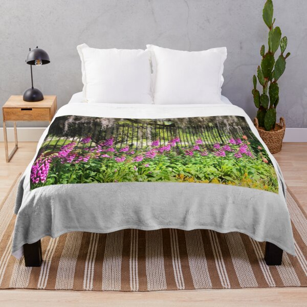Item preview, Purple Foxglove In The Garden designed and sold by Cynthia48.