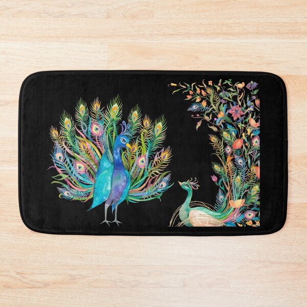 Item preview, Two Floral Peacock's Design designed and sold by SheaLN.
