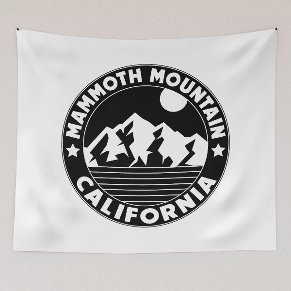 Item preview, Skiing Mammoth Mountain California Hike Ski Snowboard Mountain Bike CA designed and sold by DESTINATIONS DECAL.