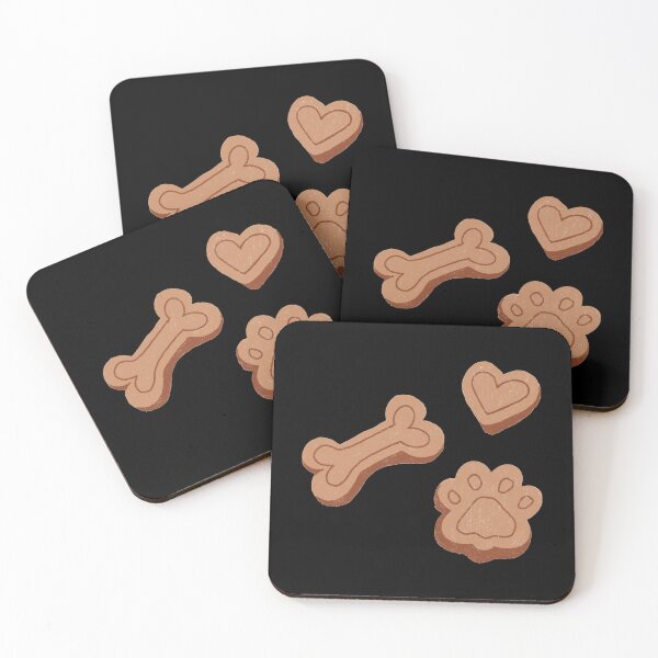 Item preview, Dog Paw Print Heart Bone Cookie designed and sold by KeepItSimple089.