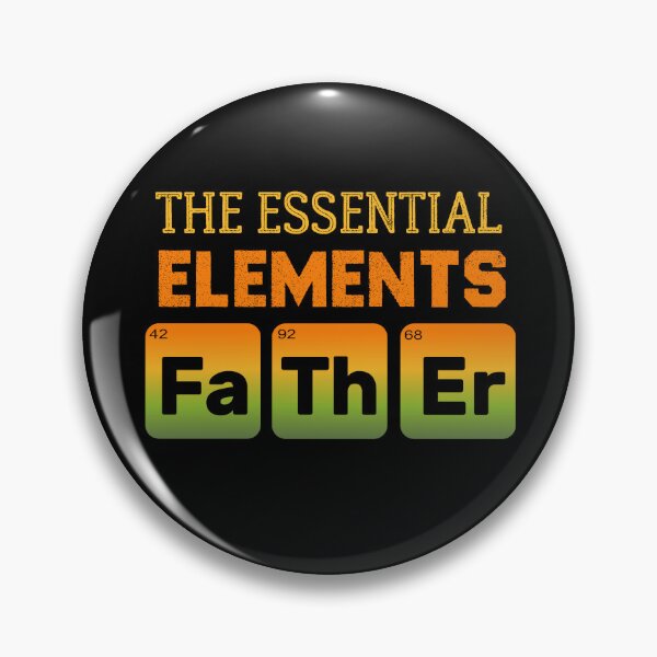 Item preview, Father The Essential Elements - father's day chemistry Science Dad designed and sold by Raiko-art.