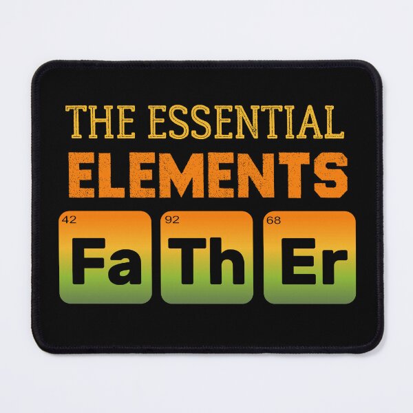 Item preview, Father The Essential Elements - father's day chemistry Science Dad designed and sold by Raiko-art.