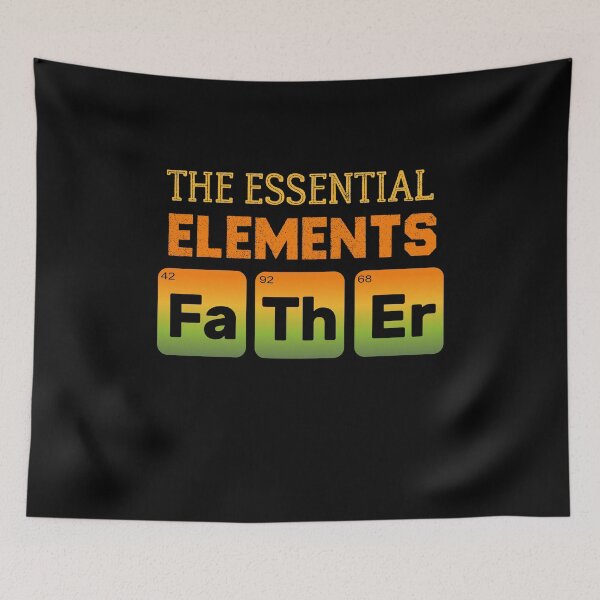 Item preview, Father The Essential Elements - father's day chemistry Science Dad designed and sold by Raiko-art.