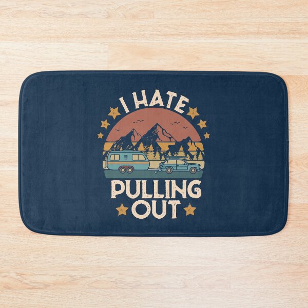 Item preview, I Hate Pulling Out Camping Trailer Tavel Funny Saying Vintage Gifts  designed and sold by alenaz.