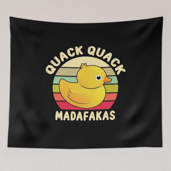 Item preview, Quack Quack Madafakas Duck Bath Duck Bath Duckling Fun designed and sold by Lenny Stahl.