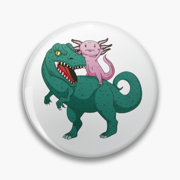 Item preview, Axolotl riding a T-Rex designed and sold by Digital-Zoo.