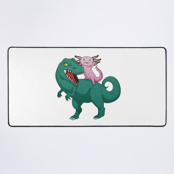 Item preview, Axolotl riding a T-Rex designed and sold by Digital-Zoo.