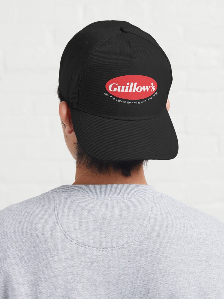 Thumbnail 4 of 7, Cap, Guillow's Logo White Tagline designed and sold by GuillowGliders.