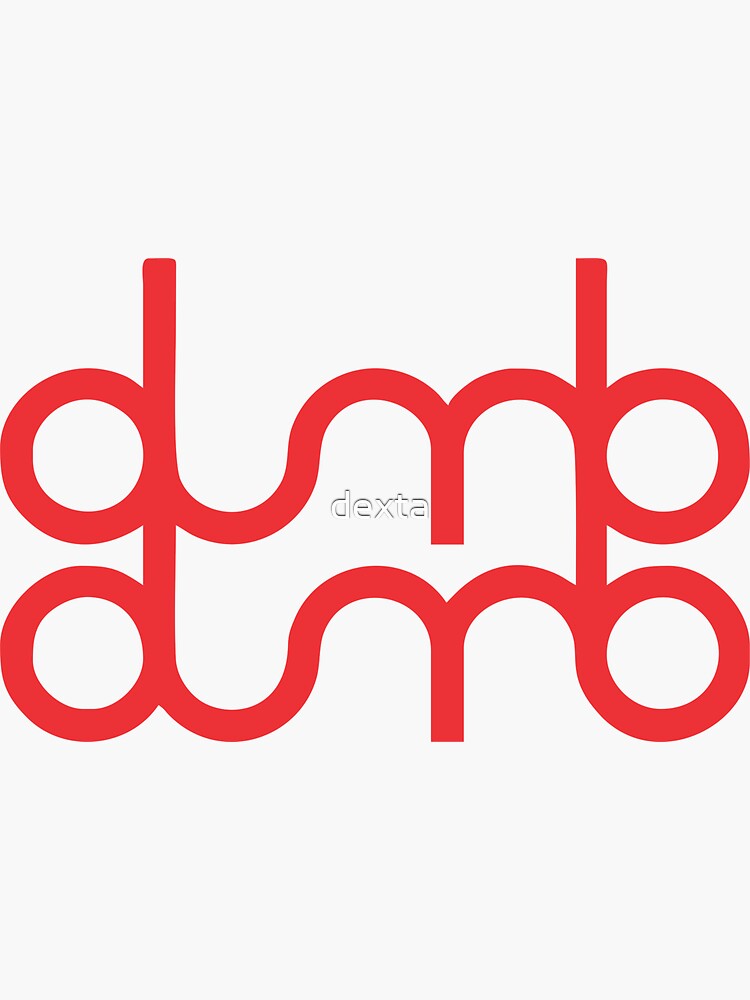 dumb dumb red velvet | Sticker